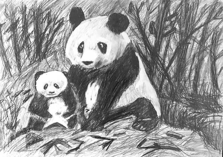 «Самая милая и добрая мама-панда!»