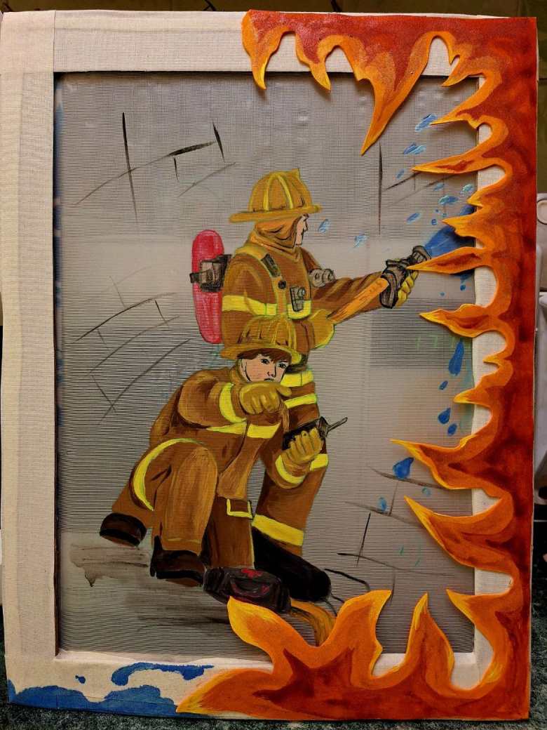 Пожарные-герои!