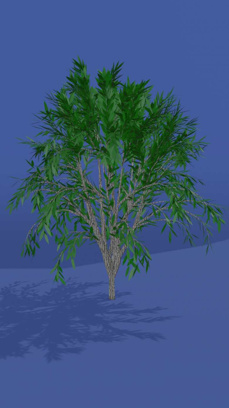 Моделирование дерева в Blender
