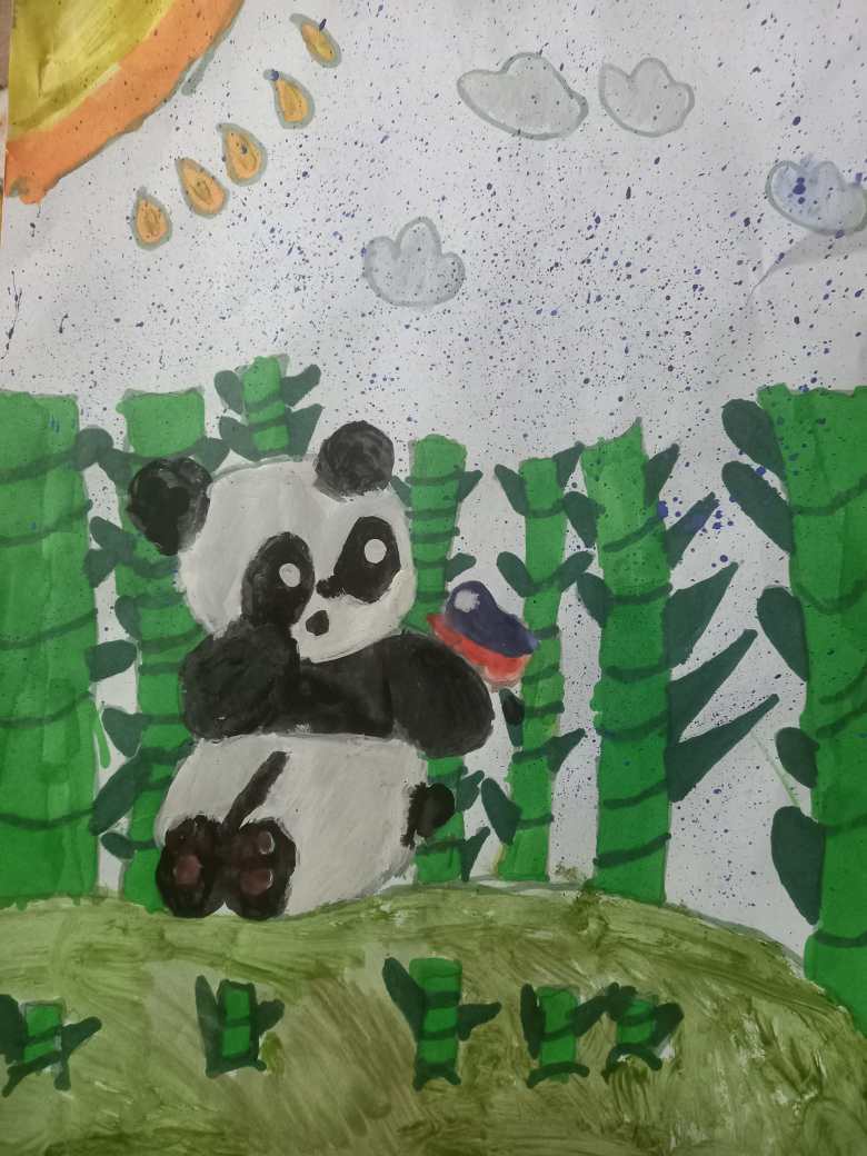 Удивительная панда