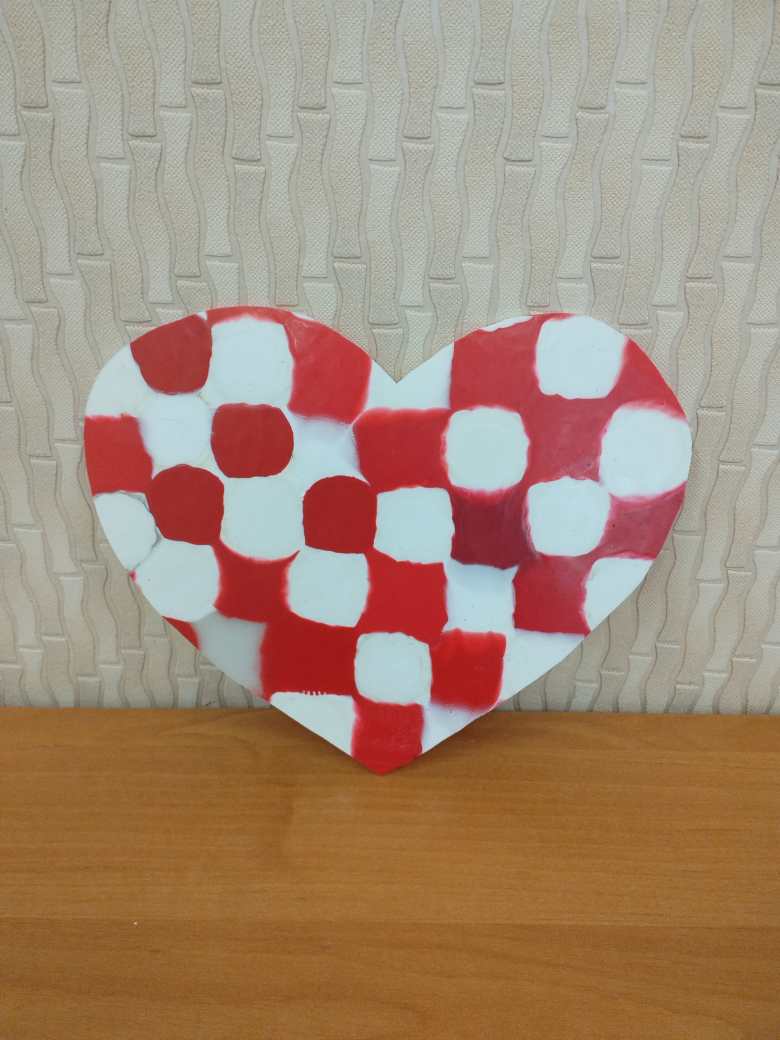 Клетчатое сердце