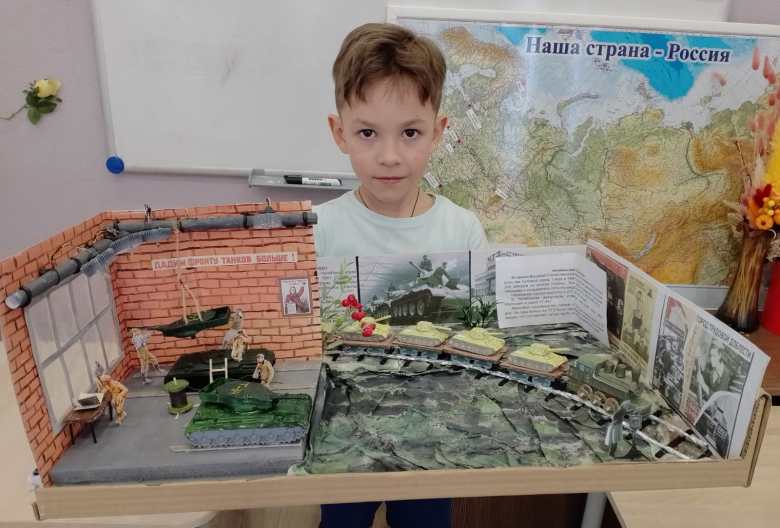 макет "Танкоград"