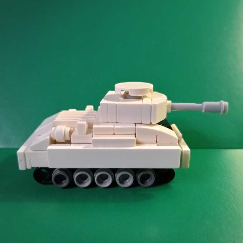 Танк Т-34. Зимний камуфляж. 1944 г. 