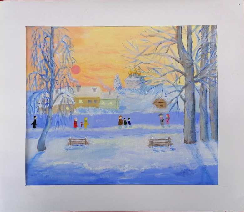 Морозное утро