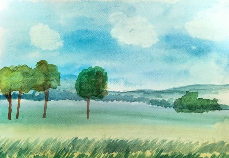 Зеленый простор России  