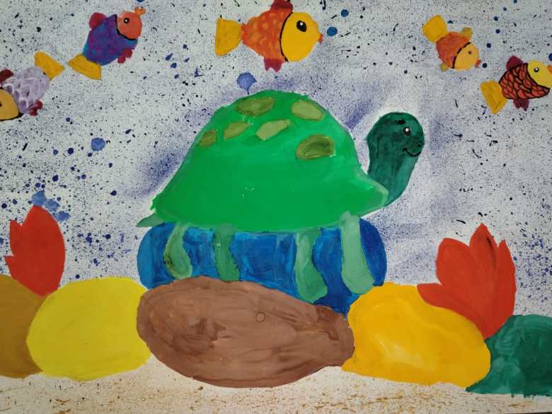 Морская черепашка