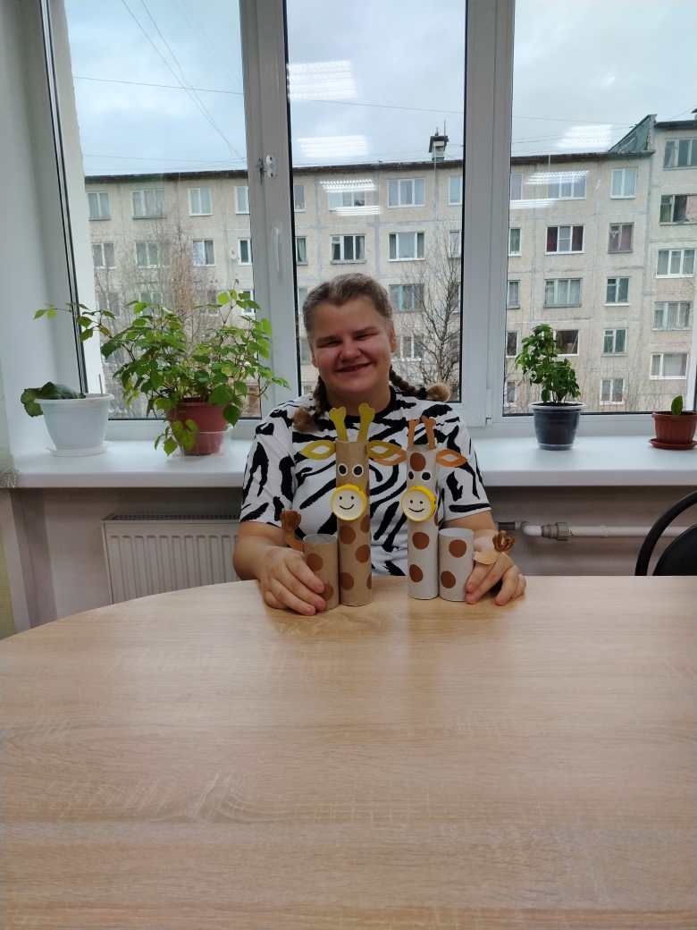 Весёлые жирафики