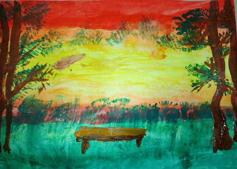 Красочный пейзаж