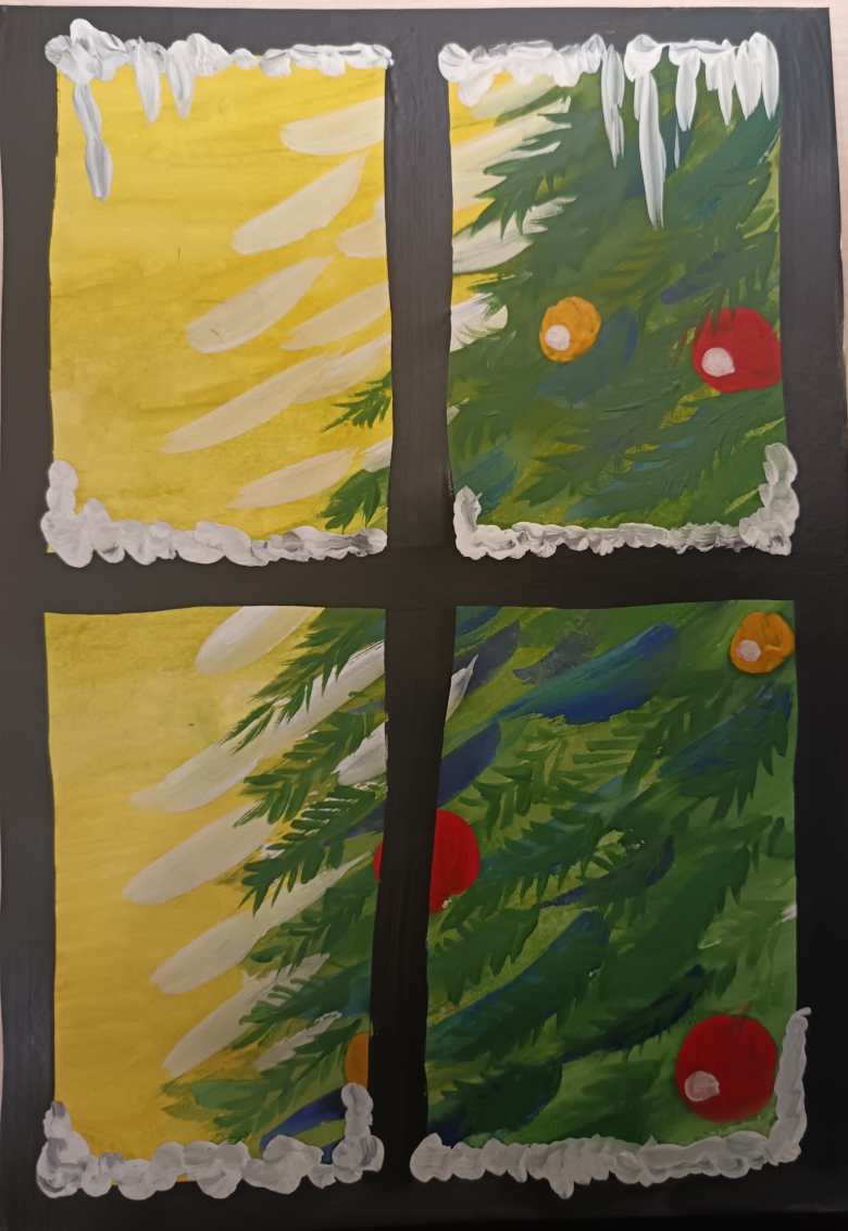  Новый год за окном