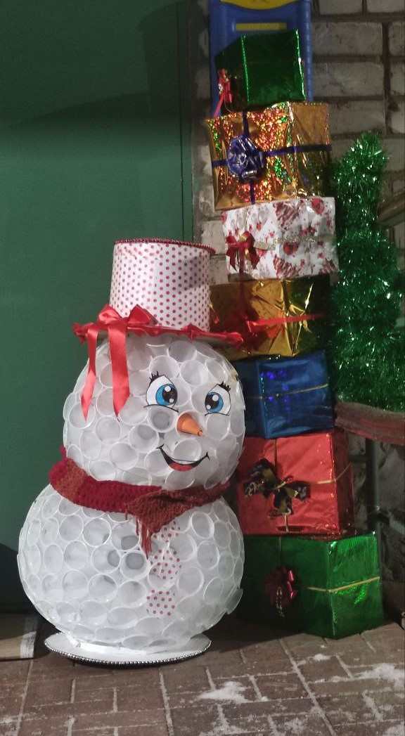 Снеговик-почтовик