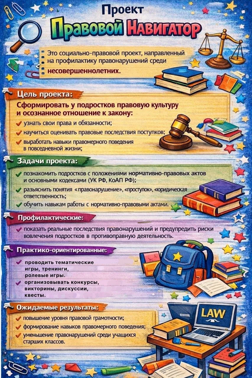 Социально-правовой проект «Правовой навигатор».