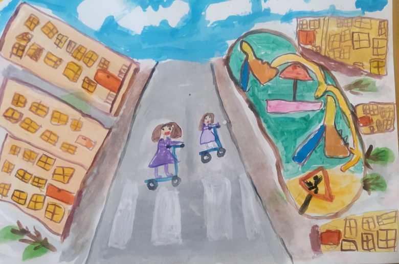 "Безопасная дорога к детской  площадке"