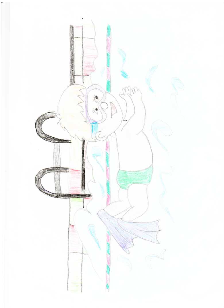 "Я - люблю плавать в бассейне"