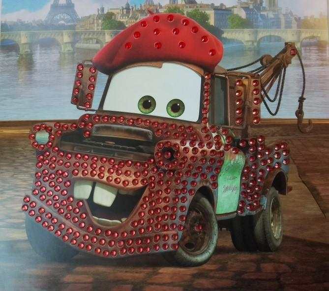 Мозайка "Тачки"