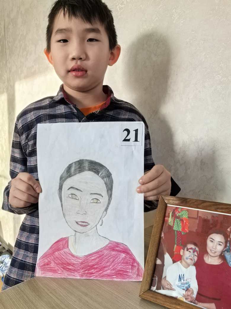 Портрет мамы