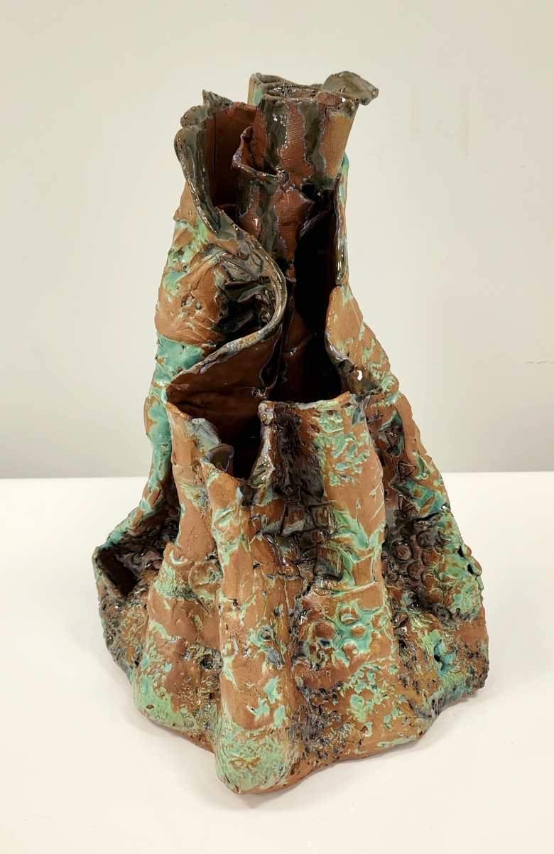 Керамический объект-ваза "Мысленный ландшафт"