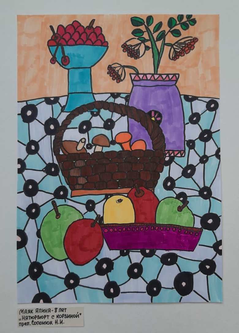 Натюрморт с корзиной