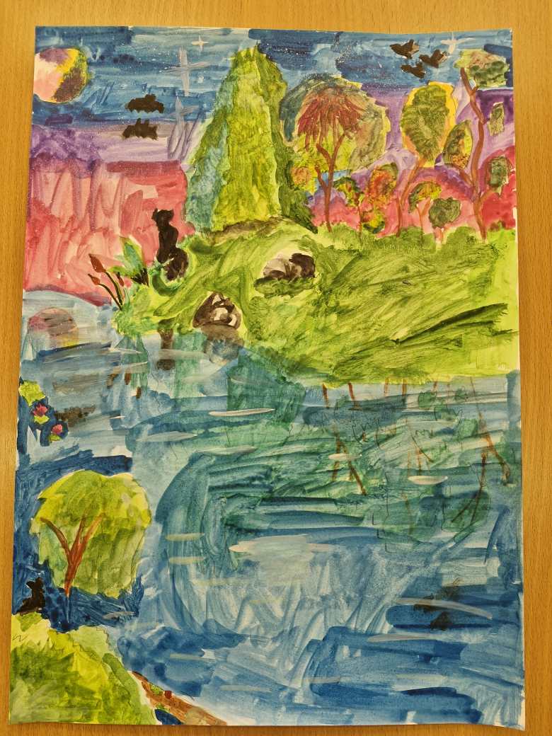 Полнолуние, июль