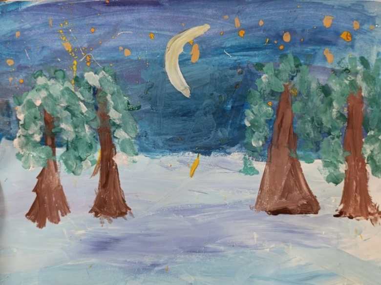 Снежная ночь