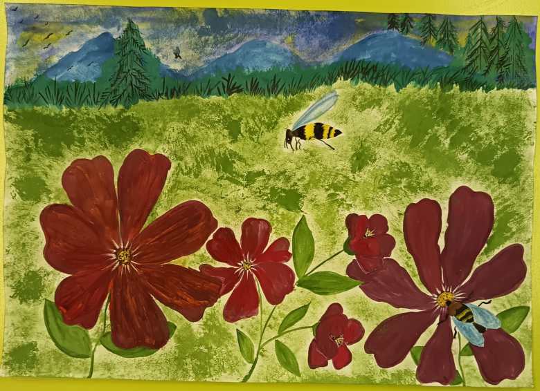 Летняя полянка