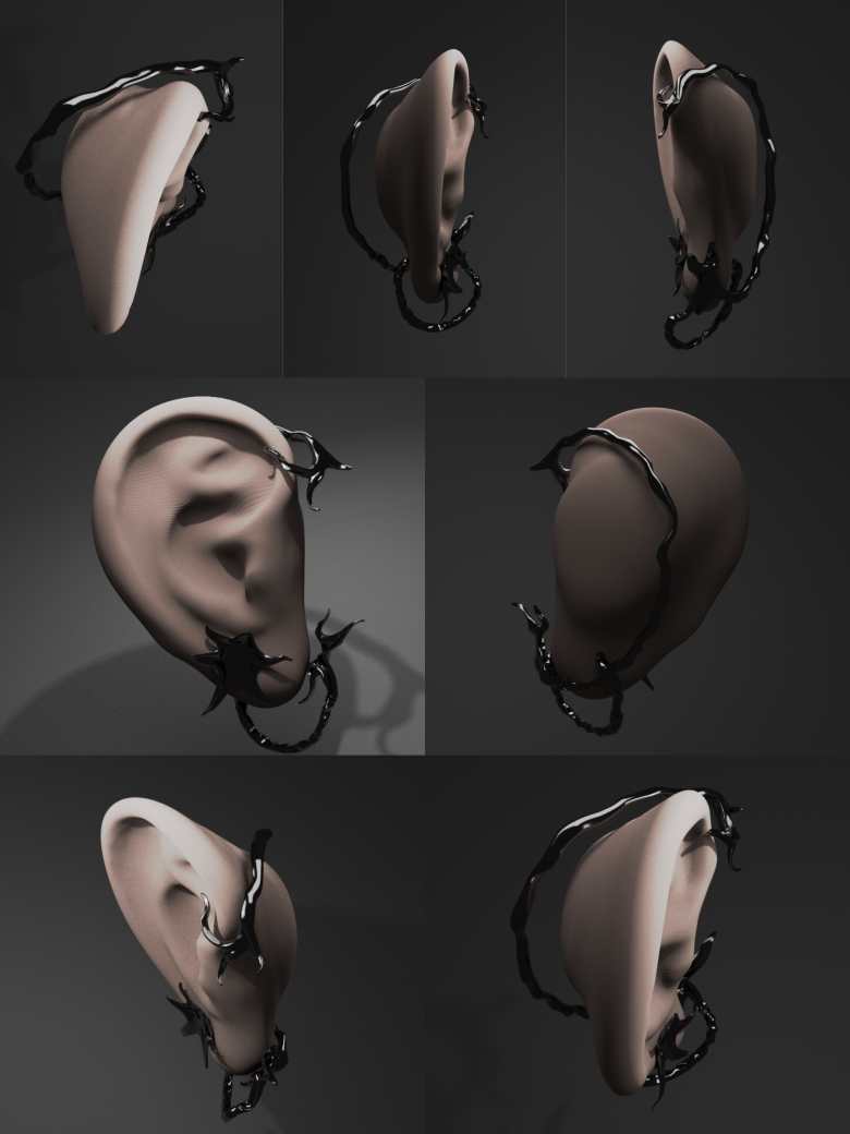 Природа в металле. Плющ