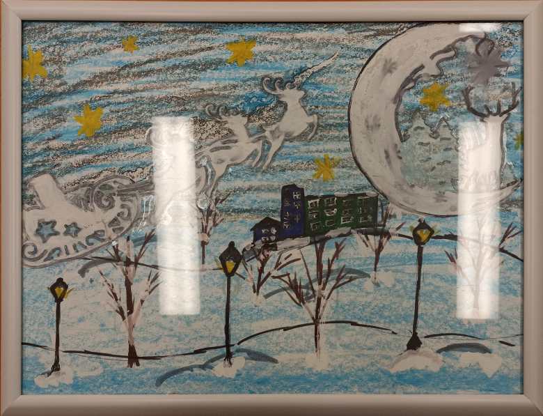 Морозный денёк. 