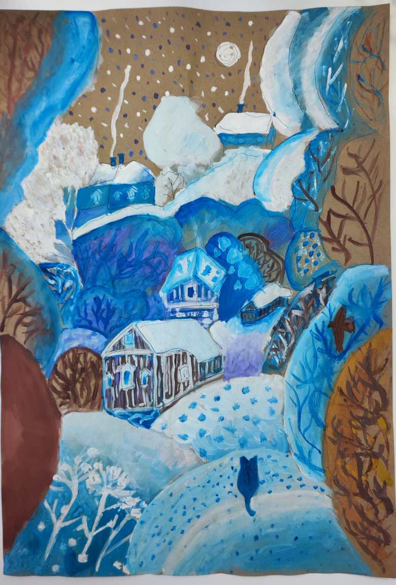 Морозный вечер