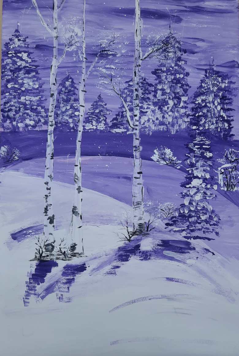 "Краски морозного утра"