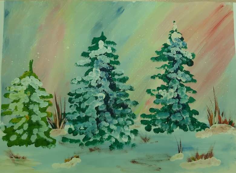 "Краски морозного утра"