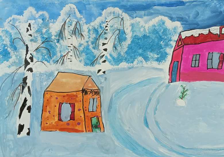 Зимний пейзаж