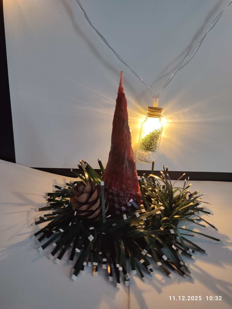 Новогодняя свеча! 