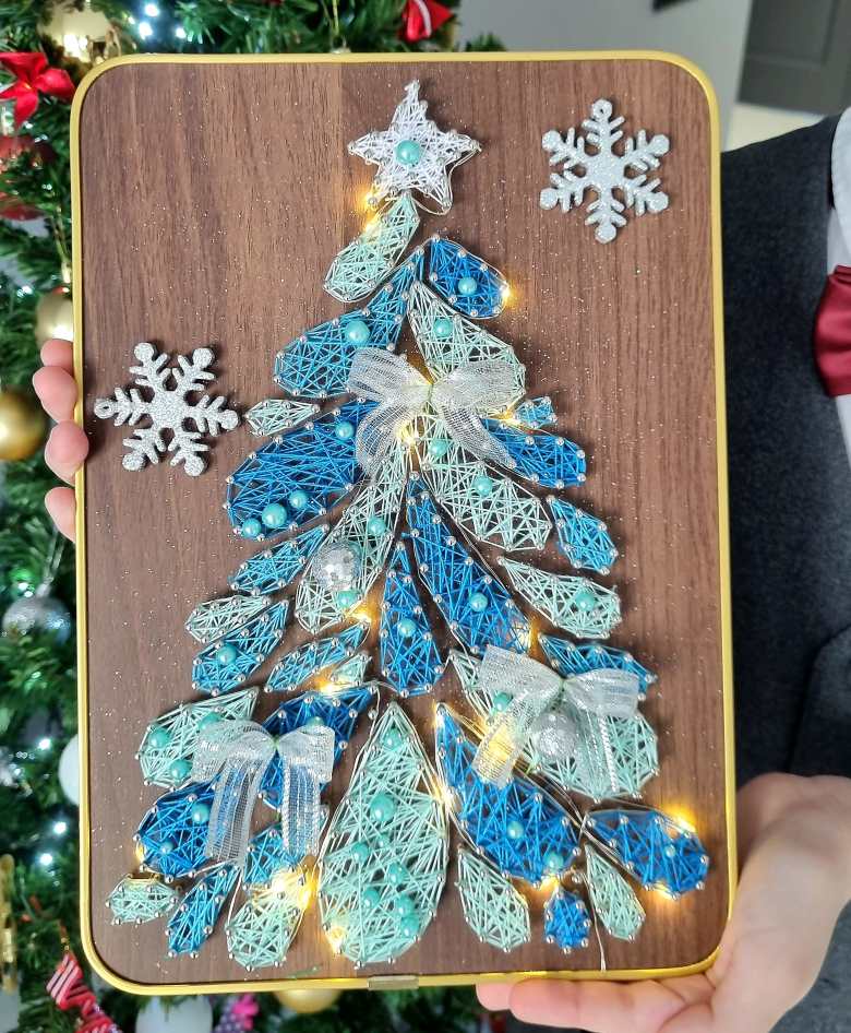 Светлая ёлочка для бабушки