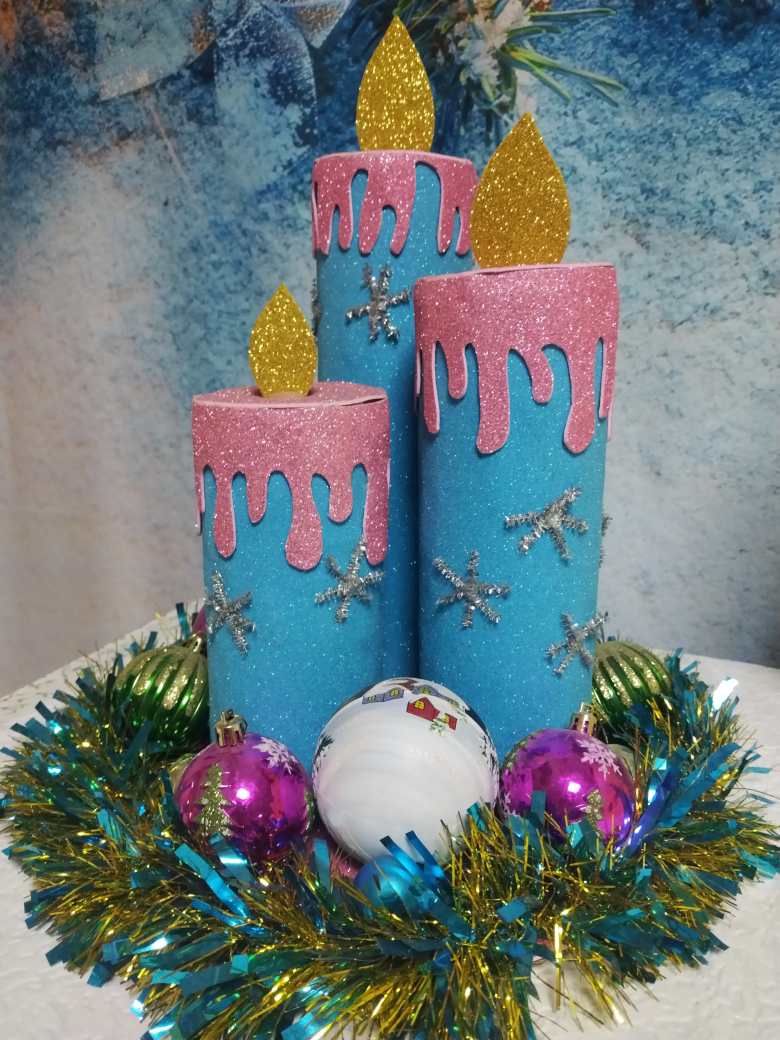 Дух рождества. Свечи