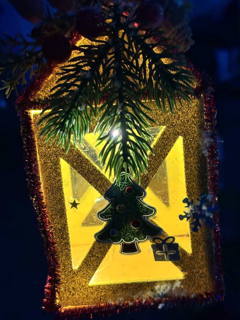 Новогодний фонарик 