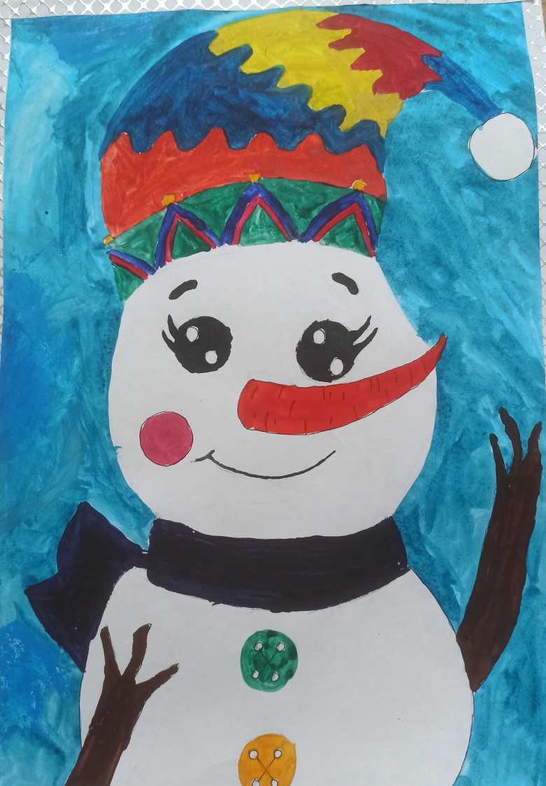 "Веселый снеговичок"