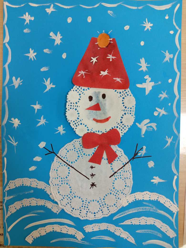 Мой веселый снеговик!