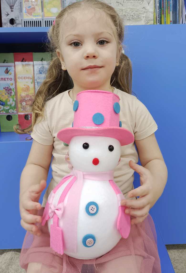 Задорный снеговик