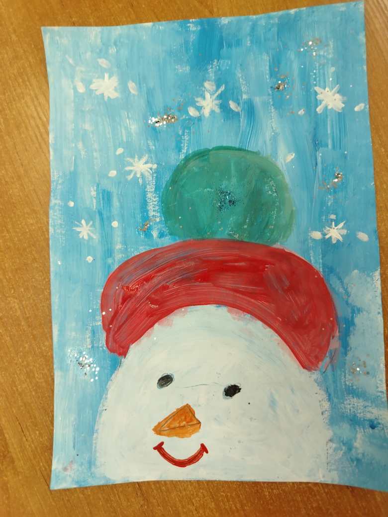 "Веселый снеговик"