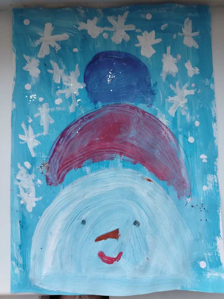 "Веселый снеговик"