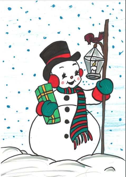Мой снеговичок