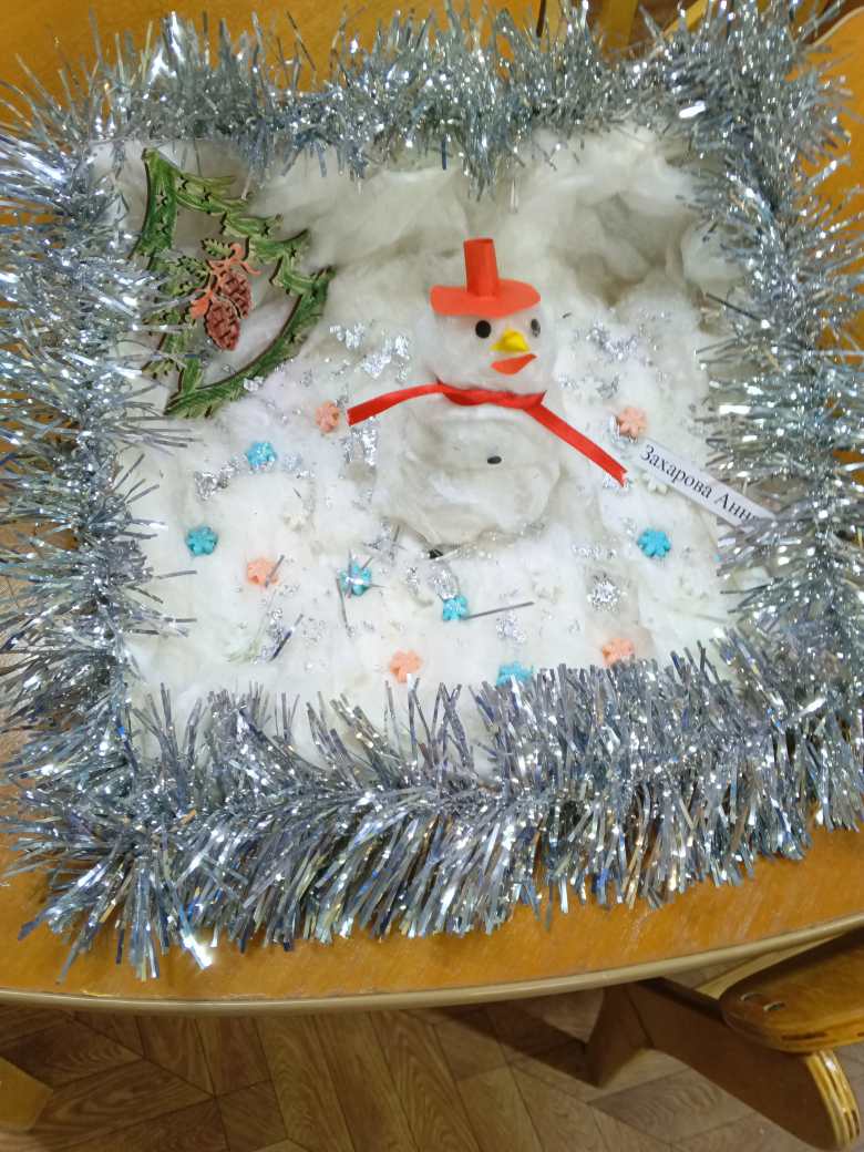 Снеговик ждёт гостей