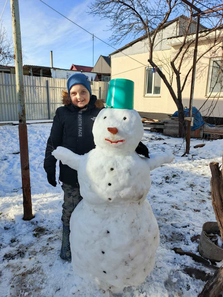 Снеговик, друг из детства