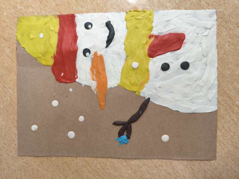 Мой весёлый снеговие