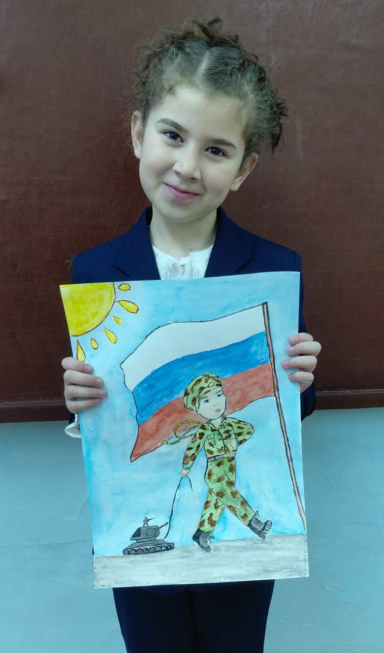 Маленький защитник Родины 