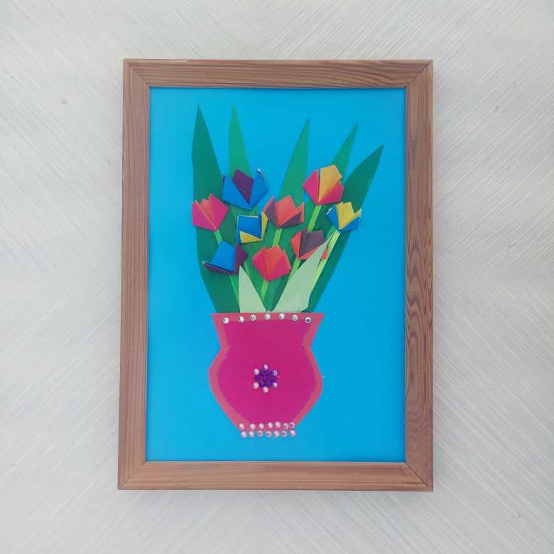 Композиция "Весенние цветы"