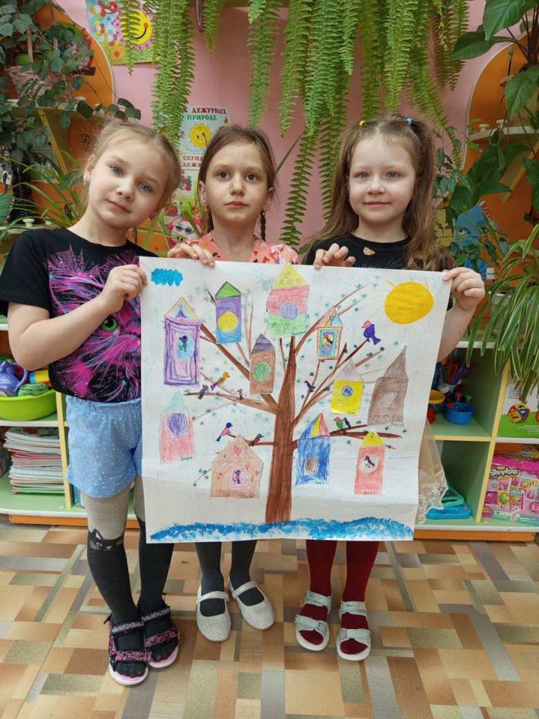 "Весенний перелет: птицы возвращаются домой"