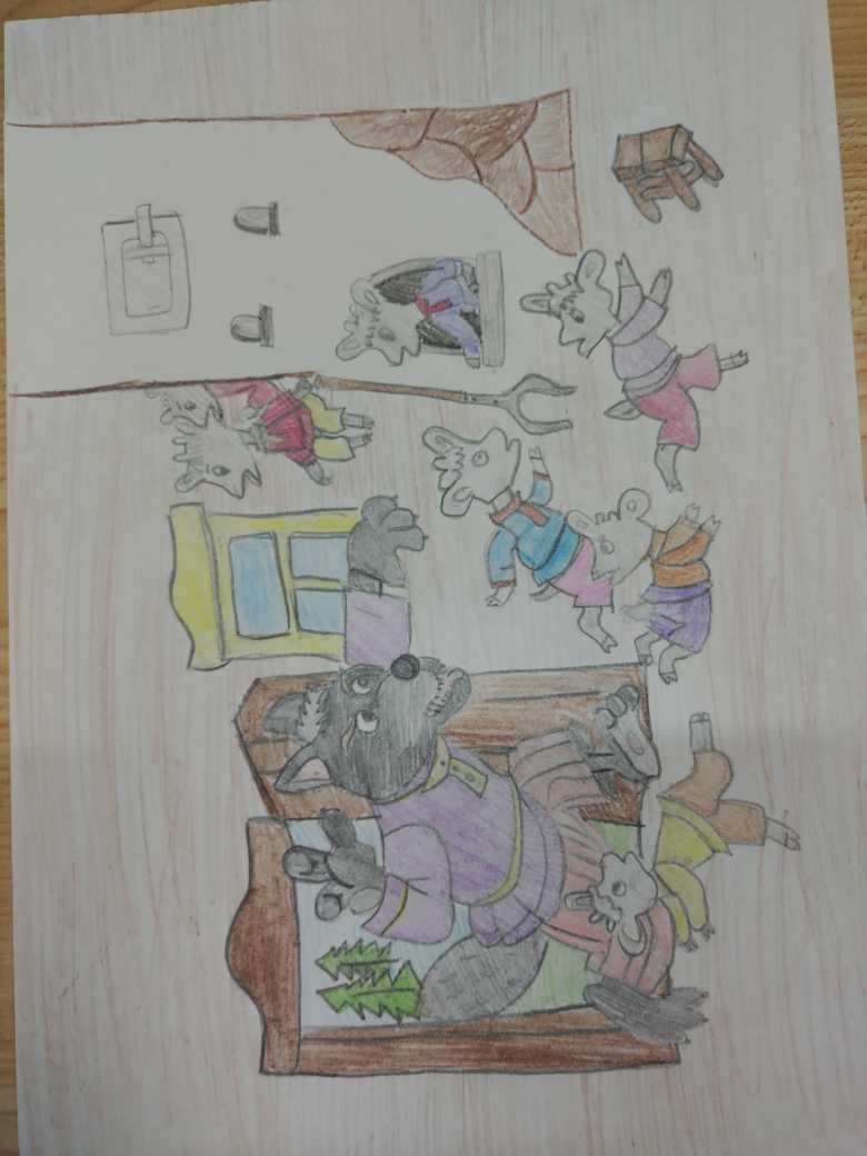 Сказка "Семиро козлят" 