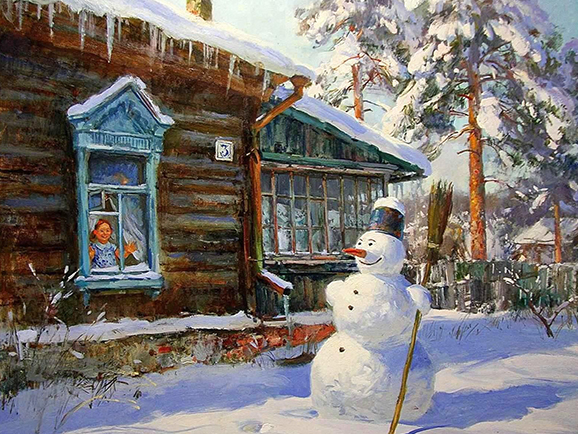 Всероссийский открытый конкурс поделок, рисунков и детского творчества «Весёлый снеговик из детства»