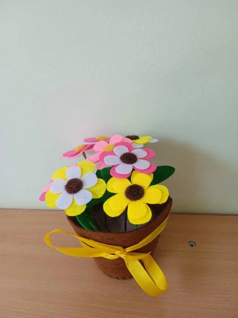 Букет ромашек