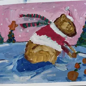 Новогодний Капибарушка